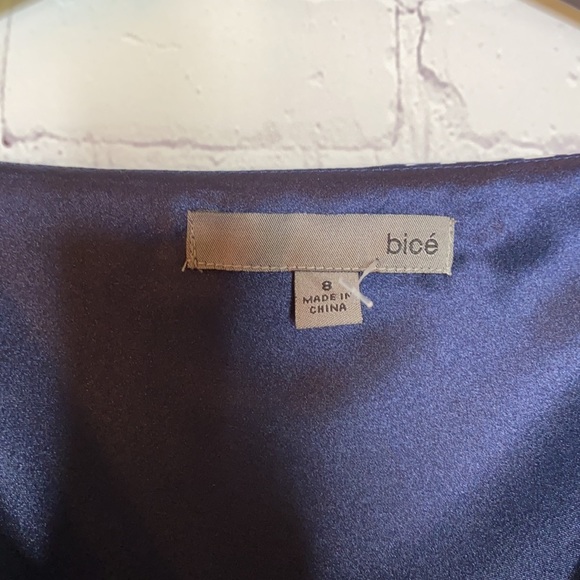 Bice patterned Drop Waist Drape Neck Flared Dress - Picture 8 of 12